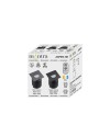 ASPEN * SEÑALIZADOR CUADRADO 3W 3000K GRIS OSCURO